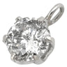 ノンブランド NON BRAND ダイヤモンド 0.35ct プラチナシルバー Pt1000 ダイヤモンド ペンダントトップ 1P 1粒 1石 ネックレストップ プラチナ1000