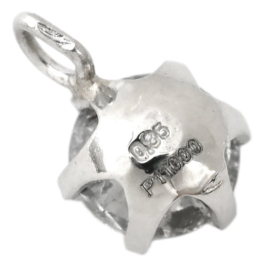 ノンブランド NON BRAND ダイヤモンド 0.35ct プラチナシルバー Pt1000 ダイヤモンド ペンダントトップ 1P 1粒 1石 ネックレストップ プラチナ1000