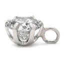 ノンブランド NON BRAND ダイヤモンド 0.35ct プラチナシルバー Pt1000 ダイヤモンド ペンダントトップ 1P 1粒 1石 ネックレストップ プラチナ1000