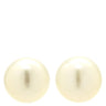 ノンブランド NON BRAND パール 7.4mm ホワイト×イエローゴールド K18YG パール ピアス 白 真珠 1粒 1P Au750 18K 18金 スタッドピアス