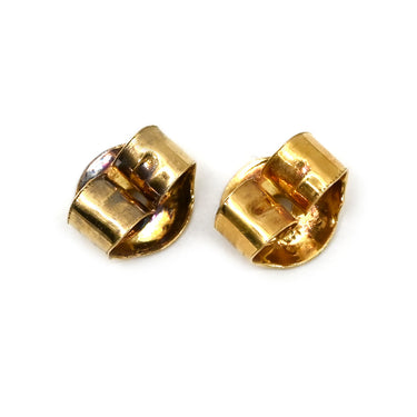 ノンブランド NON BRAND パール 7.4mm ホワイト×イエローゴールド K18YG パール ピアス 白 真珠 1粒 1P Au750 18K 18金 スタッドピアス