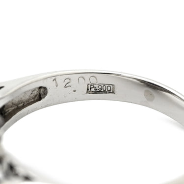 ノンブランド NON BRAND バイオレット スターサファイア 12.0ct ダイヤ パープル×プラチナシルバー Pt900 サファイア ダイヤモンド リング 指輪 紫 大粒 プラチナ900 オーバルカボションカット 13号