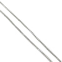 ノンブランド NON BRAND ダイヤ 0.43ct デザインペンダント ホワイトゴールド K18WG ダイヤモンド K14WG(チェーン) ネックレス ドロップ スウィング 18K 750 WG