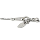 ノンブランド NON BRAND ダイヤ 0.43ct デザインペンダント ホワイトゴールド K18WG ダイヤモンド K14WG(チェーン) ネックレス ドロップ スウィング 18K 750 WG