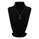 ノンブランド NON BRAND ダイヤ 0.43ct デザインペンダント ホワイトゴールド K18WG ダイヤモンド K14WG(チェーン) ネックレス ドロップ スウィング 18K 750 WG