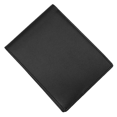 モンブラン Montblanc マイスターシュテュック 6cc ウォレット ブラック レザー 二つ折り財布 シルバー金具 黒