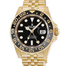 腕時計 ロレックス ROLEX GMTマスター II 126718GRNR ランダム番 自動巻き メンズ ランダム番 K18YG無垢 グレー ブラック ベンツ針 ジュビリー
