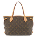 ルイヴィトン LOUIS VUITTON ネヴァーフル PM M41245 モノグラム×ピヴォワンヌ モノグラムキャンバス トートバッグ ゴールド金具 茶 ピンク 肩掛け トート