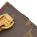 ルイヴィトン LOUIS VUITTON ネヴァーフル PM M41245 モノグラム×ピヴォワンヌ モノグラムキャンバス トートバッグ ゴールド金具 茶 ピンク 肩掛け トート