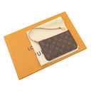 ルイヴィトン LOUIS VUITTON ネヴァーフル PM M41245 モノグラム×ピヴォワンヌ モノグラムキャンバス トートバッグ ゴールド金具 茶 ピンク 肩掛け トート