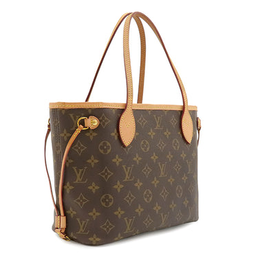ルイヴィトン LOUIS VUITTON ネヴァーフル PM M41245 モノグラム×ピヴォワンヌ モノグラムキャンバス トートバッグ ゴールド金具 茶 ピンク 肩掛け トート