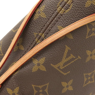 ルイヴィトン LOUIS VUITTON ネヴァーフル PM M41245 モノグラム×ピヴォワンヌ モノグラムキャンバス トートバッグ ゴールド金具 茶 ピンク 肩掛け トート
