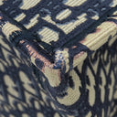 クリスチャン・ディオール Christian Dior ブックトート ミディアム M1296ZR1W928 ネイビー キャンバス トートバッグ オブリーク Book Tote