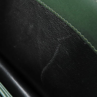 サンローラン SAINT LAURENT クラシック ケイト 354119 グリーン レザー チェーンウォレット ゴールド金具 緑 ショルダー クラッチ タッセル
