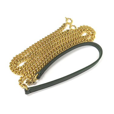 サンローラン SAINT LAURENT クラシック ケイト 354119 グリーン レザー チェーンウォレット ゴールド金具 緑 ショルダー クラッチ タッセル
