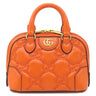 グッチ GUCCI GGマトラッセ 727793 オレンジ レザー 2WAYバッグ ゴールド金具 ダブルG ハンドバッグ ショルダー