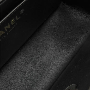 シャネル CHANEL マトラッセ 20 ブラック ラムスキン ショルダーバッグ ゴールド金具 ショルダー ライオン チャーム付き