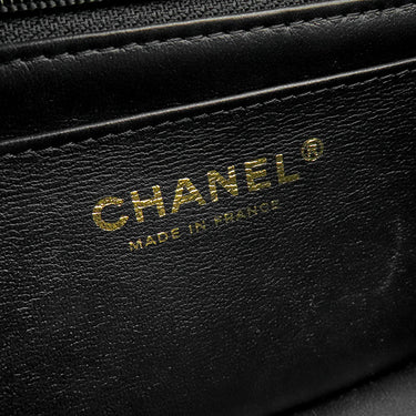 シャネル CHANEL マトラッセ 20 ブラック ラムスキン ショルダーバッグ ゴールド金具 ショルダー ライオン チャーム付き