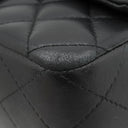 シャネル CHANEL マトラッセ 20 ブラック ラムスキン ショルダーバッグ ゴールド金具 ショルダー ライオン チャーム付き