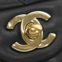 シャネル CHANEL マトラッセ 20 ブラック ラムスキン ショルダーバッグ ゴールド金具 ショルダー ライオン チャーム付き