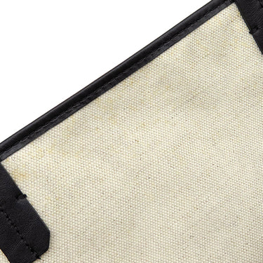 ゴヤール GOYARD サンルイPM ブラック PVCコーティングキャンバス ゴヤールディンキャンバス シュヴロッシュカーフスキン トートバッグ シルバー金具 リバーシブル ヘリンボーン