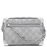 ルイヴィトン LOUIS VUITTON ミニ ソフトトランク M59726 ダミエグリッター レザー ショルダーバッグ シルバー金具 ラメ グリッター チェーン