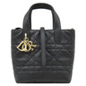 クリスチャン・ディオール Christian Dior Toujours バーティカル トート スモール M2835OSNW_M900 ブラック カーフ 2WAYバッグ ゴールド金具 マクロカナージュ