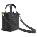 クリスチャン・ディオール Christian Dior Toujours バーティカル トート スモール M2835OSNW_M900 ブラック カーフ 2WAYバッグ ゴールド金具 マクロカナージュ