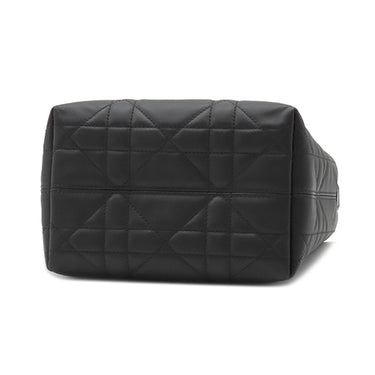クリスチャン・ディオール Christian Dior Toujours バーティカル トート スモール M2835OSNW_M900 ブラック カーフ 2WAYバッグ ゴールド金具 マクロカナージュ