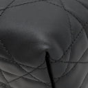 クリスチャン・ディオール Christian Dior Toujours バーティカル トート スモール M2835OSNW_M900 ブラック カーフ 2WAYバッグ ゴールド金具 マクロカナージュ