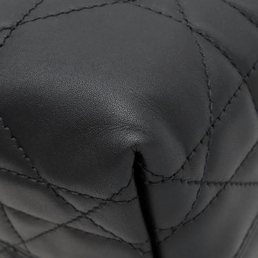 クリスチャン・ディオール Christian Dior Toujours バーティカル トート スモール M2835OSNW_M900 ブラック カーフ 2WAYバッグ ゴールド金具 マクロカナージュ