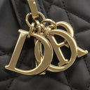 クリスチャン・ディオール Christian Dior Toujours バーティカル トート スモール M2835OSNW_M900 ブラック カーフ 2WAYバッグ ゴールド金具 マクロカナージュ