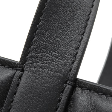 クリスチャン・ディオール Christian Dior Toujours バーティカル トート スモール M2835OSNW_M900 ブラック カーフ 2WAYバッグ ゴールド金具 マクロカナージュ