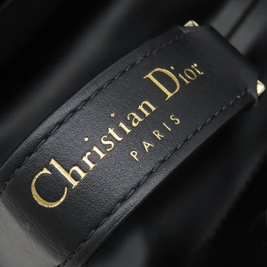 クリスチャン・ディオール Christian Dior Toujours バーティカル トート スモール M2835OSNW_M900 ブラック カーフ 2WAYバッグ ゴールド金具 マクロカナージュ