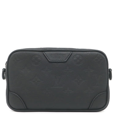 ルイヴィトン LOUIS VUITTON トロカデロ ウェアラブル ウォレット M26737 ブラック レザー モノグラムシャドウレザー ショルダーバッグ マットブラック金具 黒