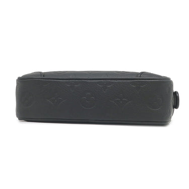 ルイヴィトン LOUIS VUITTON トロカデロ ウェアラブル ウォレット M26737 ブラック レザー モノグラムシャドウレザー ショルダーバッグ マットブラック金具 黒