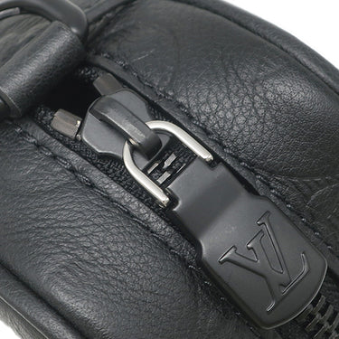 ルイヴィトン LOUIS VUITTON トロカデロ ウェアラブル ウォレット M26737 ブラック レザー モノグラムシャドウレザー ショルダーバッグ マットブラック金具 黒