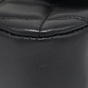 シャネル CHANEL マトラッセ ミニフラップ ブラック ラムスキン ショルダーバッグ シャンパンゴールド金具 黒 ココマーク ショルダー