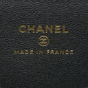 シャネル CHANEL マトラッセ ミニフラップ ブラック ラムスキン ショルダーバッグ シャンパンゴールド金具 黒 ココマーク ショルダー