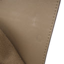 エルメス HERMES ヴァルパライソ ロング PM エトゥープ トワルシェブロン レザー ハンドバッグ シルバー金具 グレージュ