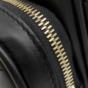 グッチ GUCCI GGマーモント 795228 ブラック レザー ショルダーバッグ シャンパンゴールド金具 チェーンショルダー 黒