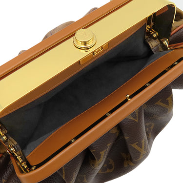 ルイヴィトン LOUIS VUITTON ブルシコEW M45229 モノグラム モノグラムキャンバス 2WAYバッグ ゴールド金具 クラッチ ショルダー