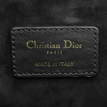 クリスチャン・ディオール Christian Dior ブック トート バッグ スモール ブラック カーフ 2WAYバッグ 肩掛け マクロカナージュ Book Tote