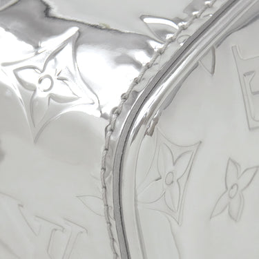 ルイヴィトン LOUIS VUITTON スピーディ バンドリエール 20 M11987 シルバー レザー モノグラムミロワール 2WAYバッグ シルバー金具 モノグラムミラー
