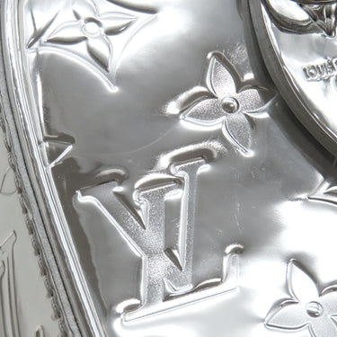 ルイヴィトン LOUIS VUITTON スピーディ バンドリエール 20 M11987 シルバー レザー モノグラムミロワール 2WAYバッグ シルバー金具 モノグラムミラー