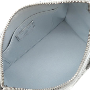 ルイヴィトン LOUIS VUITTON スピーディ バンドリエール 20 M11987 シルバー レザー モノグラムミロワール 2WAYバッグ シルバー金具 モノグラムミラー