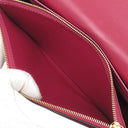 ルイヴィトン LOUIS VUITTON ポルトフォイユ フロール チェーン M69578 フューシャ モノグラムキャンバス レザー 2WAYバッグ ゴールド金具 クラッチ ショルダー