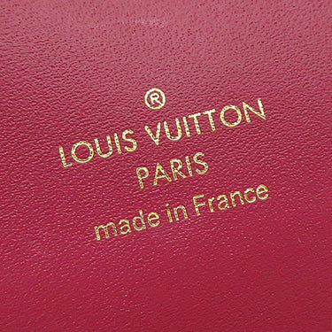 ルイヴィトン LOUIS VUITTON ポルトフォイユ フロール チェーン M69578 フューシャ モノグラムキャンバス レザー 2WAYバッグ ゴールド金具 クラッチ ショルダー