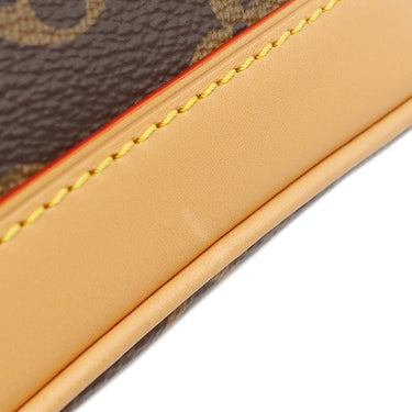 ルイヴィトン LOUIS VUITTON ナノ ノエ M81266 モノグラム モノグラムキャンバス 2WAYバッグ ゴールド金具 ショルダーバッグ ハンドバッグ 茶
