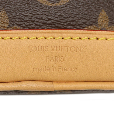 ルイヴィトン LOUIS VUITTON ナノ ノエ M81266 モノグラム モノグラムキャンバス 2WAYバッグ ゴールド金具 ショルダーバッグ ハンドバッグ 茶